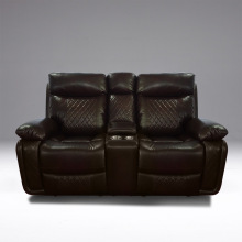 Cuir manuel Treflliner Loveseats Sofa